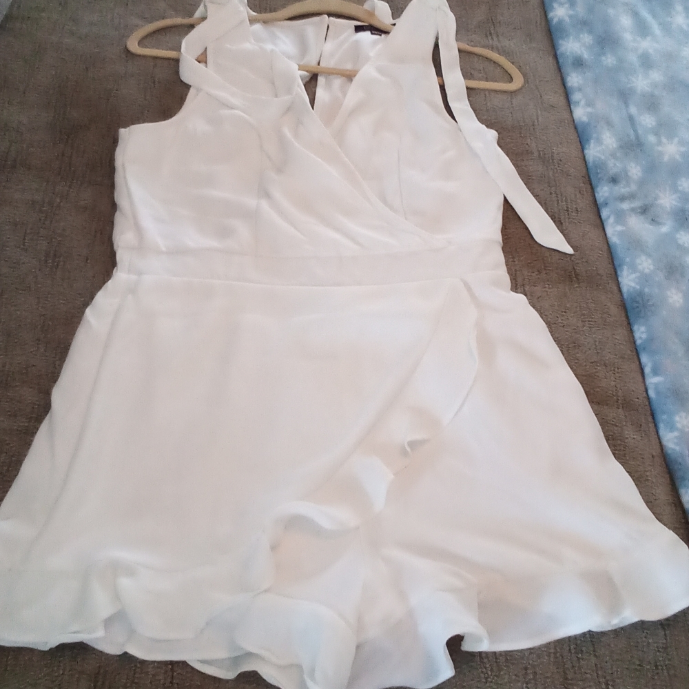Linen overalls